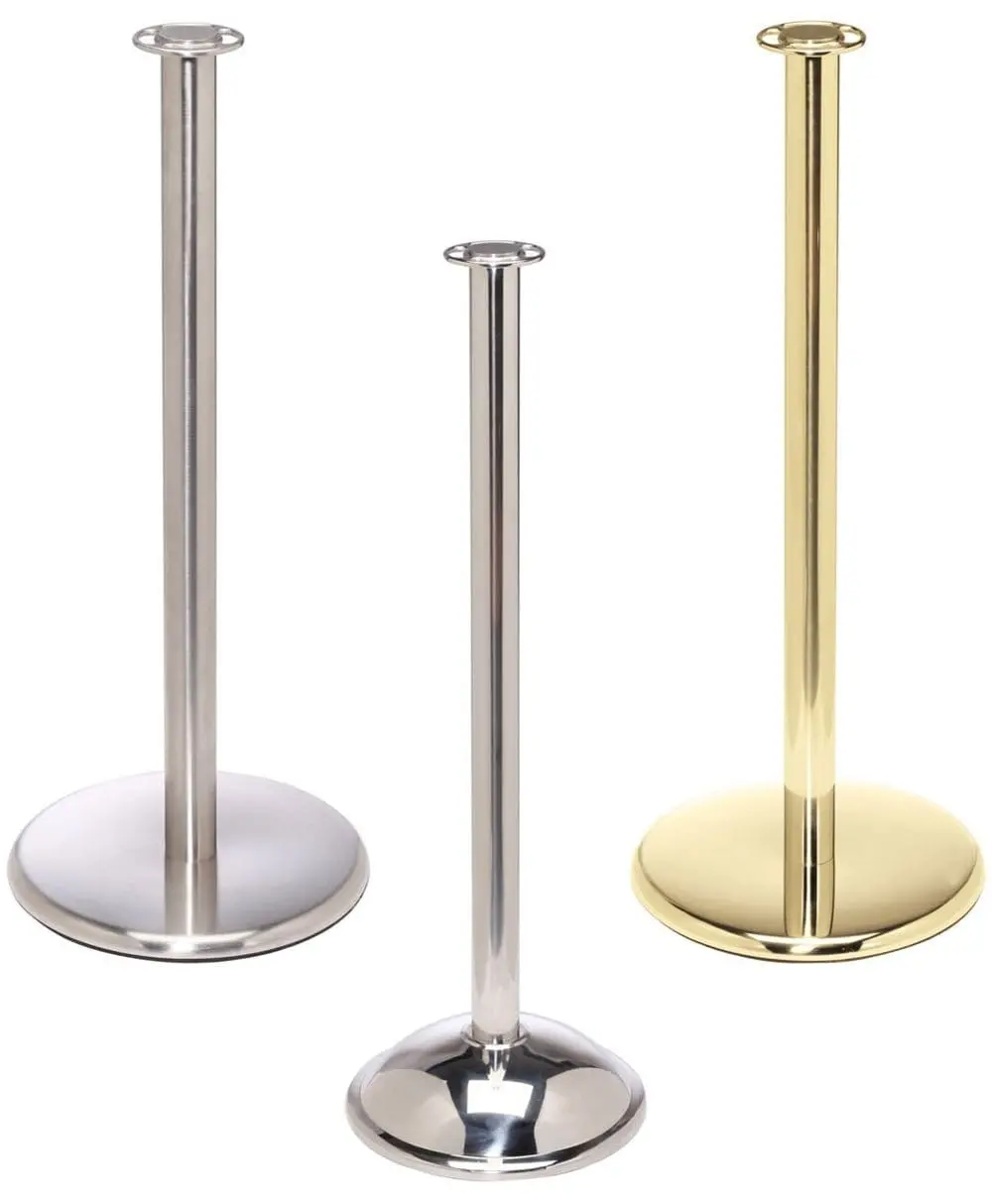 Professional Traditional Rope Stanchion Flat Top 1