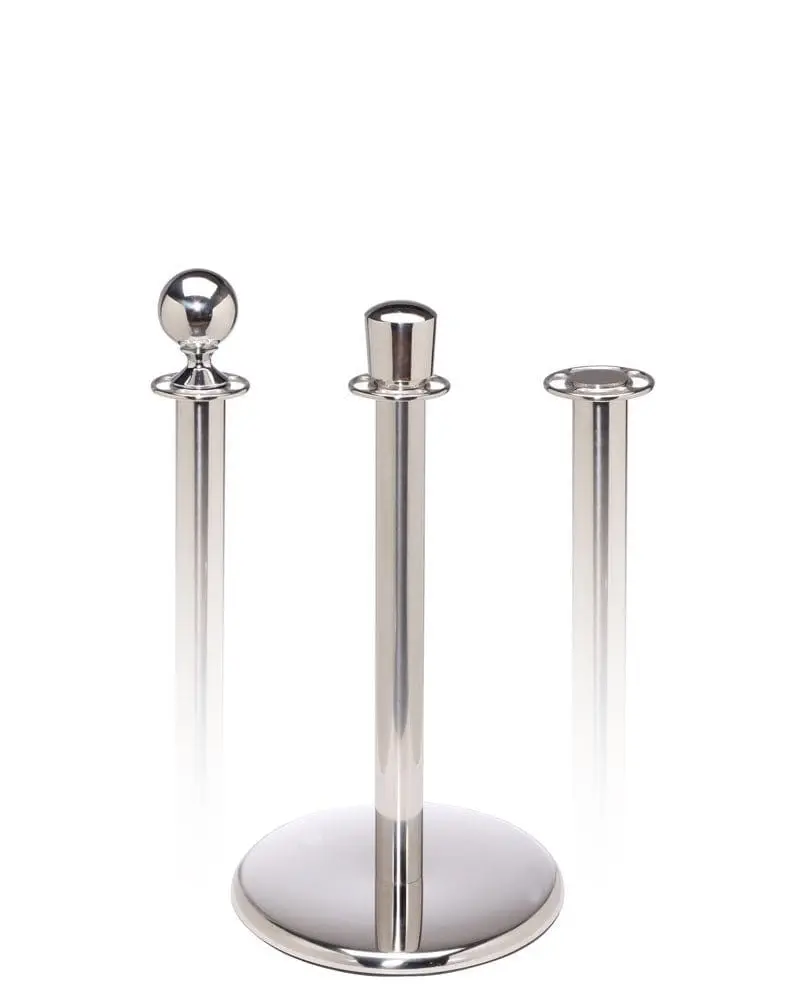 Professional Traditional Rope Stanchion - Gallery (2' Ft. Tall) 1