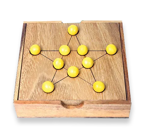 Pythagoras Star Puzzle - Iq Brain Puzzle 1