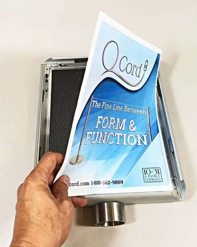 "Q-Cord" Signage 1