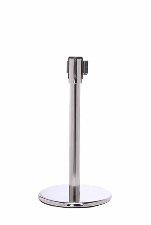 Queuepro 200 Mini - 2' Ft Height Slim 11' Ft. Belt Barrier 1