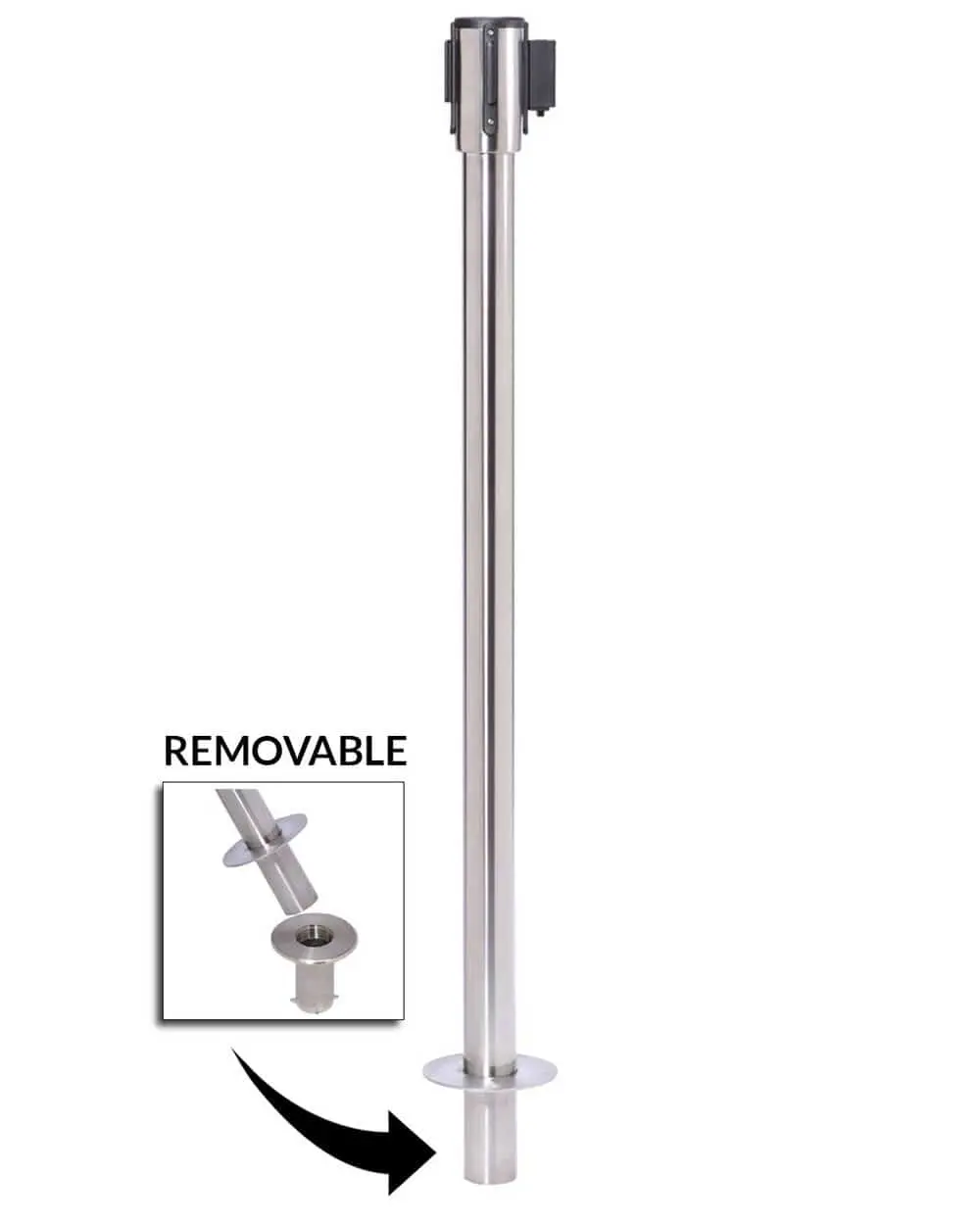 Queuepro 200 Removable Stanchion 1