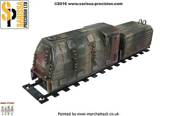 Armoured Locomotive & Tender 1