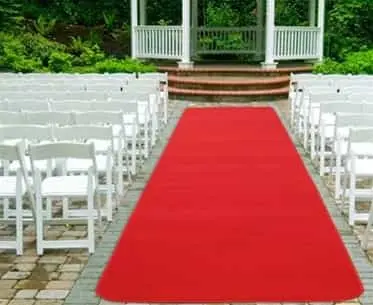 Red Carpet Aisle Runner (Indoor & Outdoor) 1