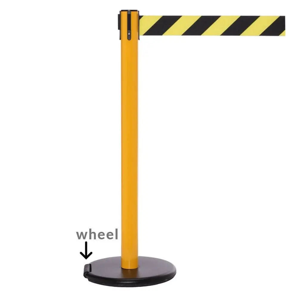 Rollersafety Xtra - 3" Inch Wide Belt Barrier. 1
