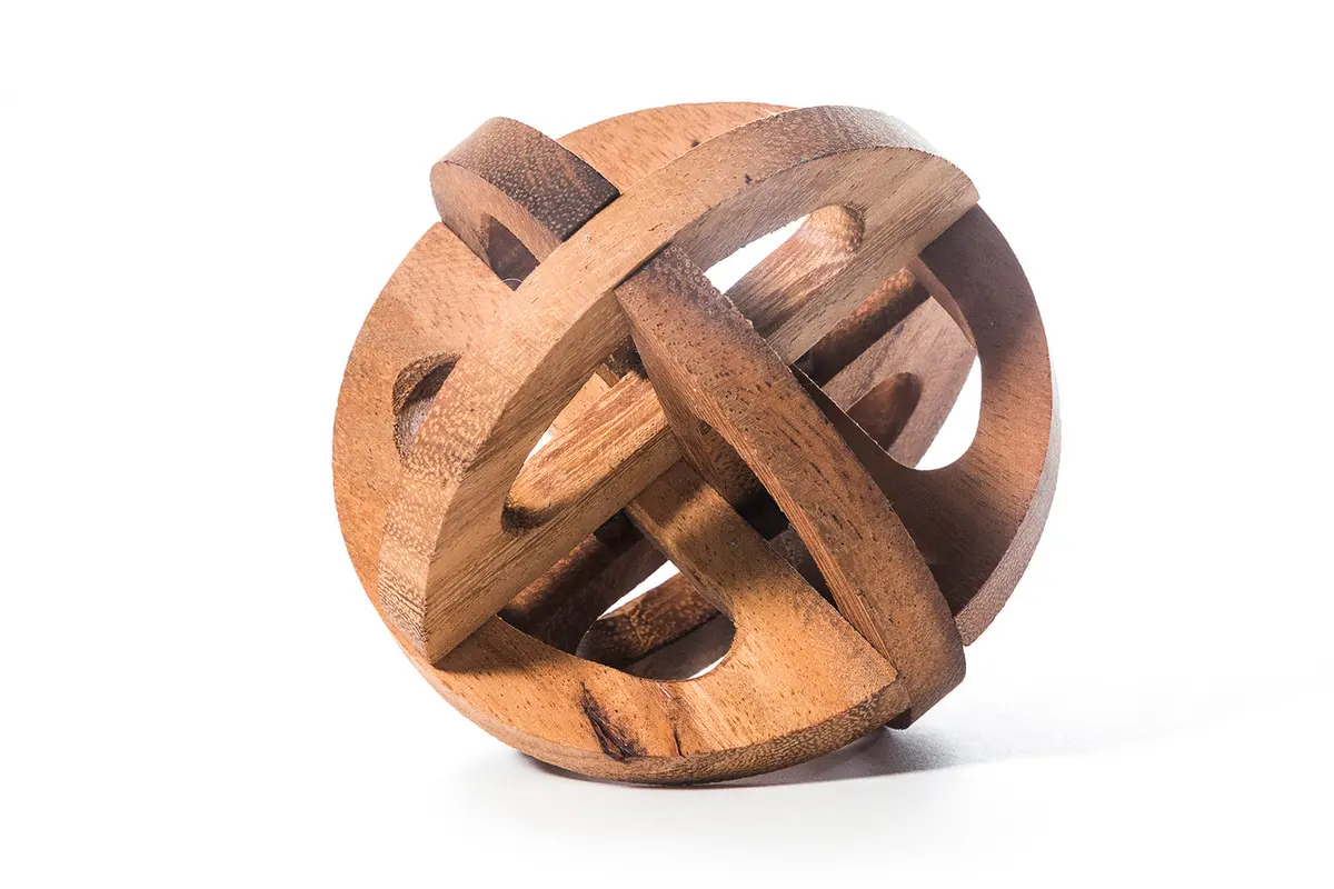 Rolling Ball - Interlocking Puzzle 1