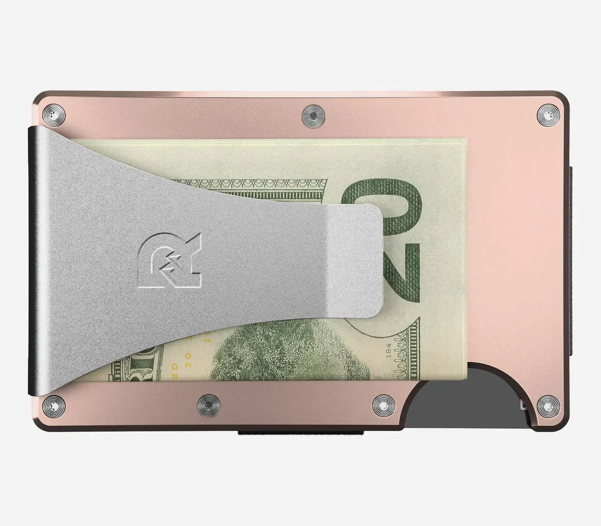 Rose Gold Wallet- Money Clip 1