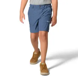 Youth Rugged Flex Heather Short - Blue Horizon Heather 1