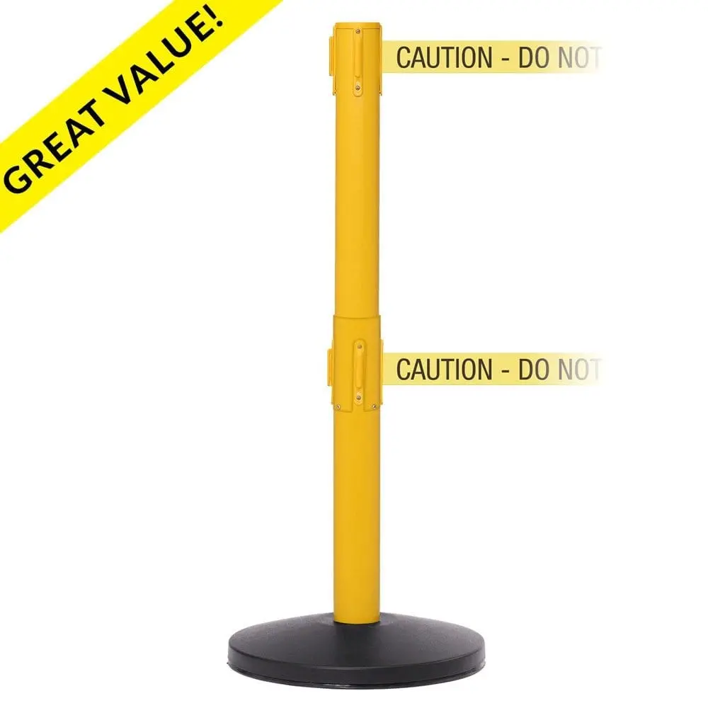 Safetymaster Twin - Double 11' Ft. Belt Barrier 1
