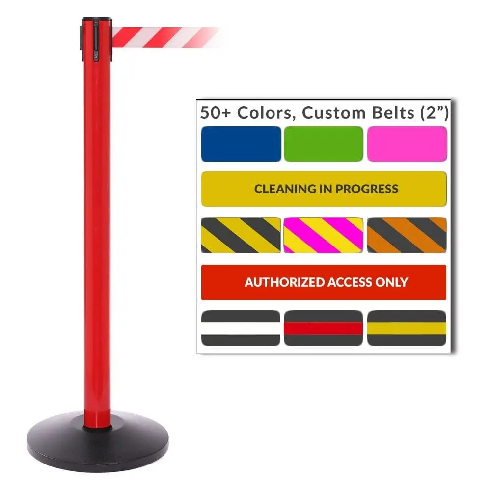 Safetypro 250 - 11' Ft. Belt Barrier 2