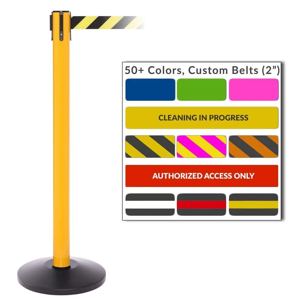 Safetypro 250 - 11' Ft. Belt Barrier 1