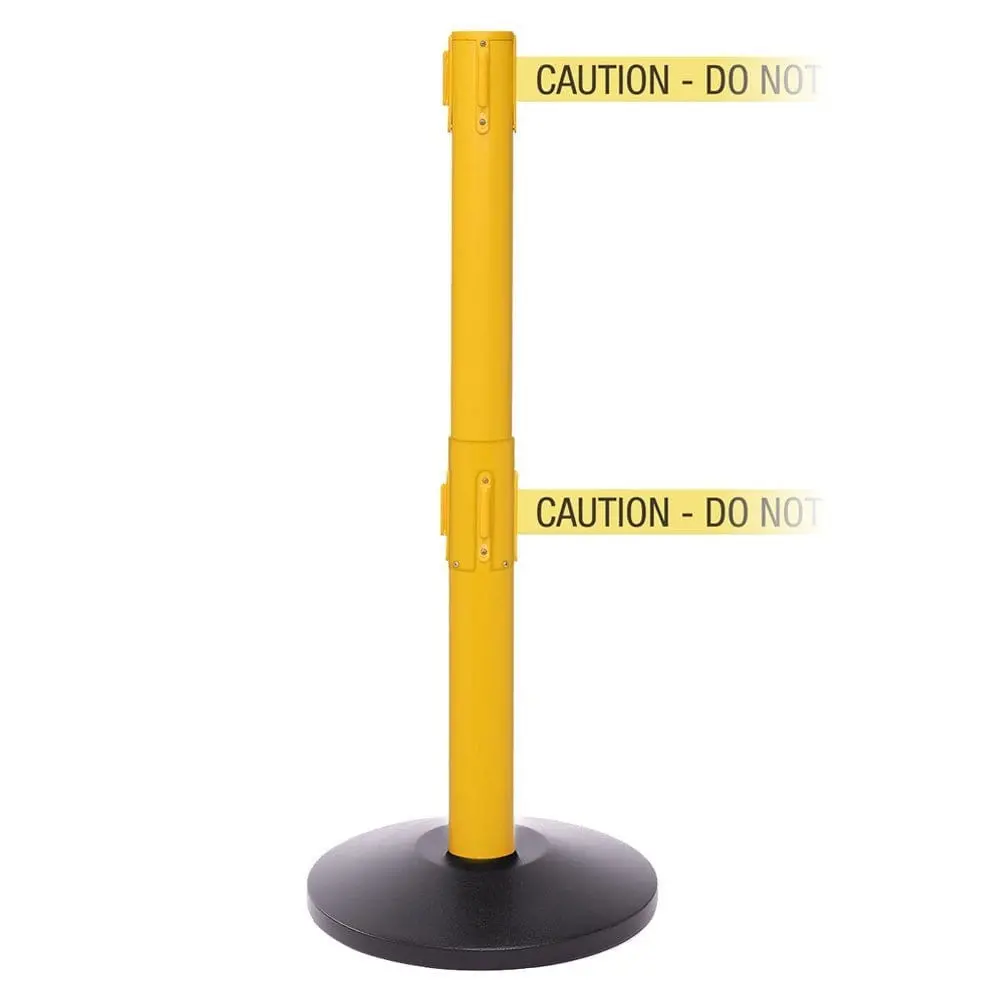 Safetypro 250 Twin - Double 11' Ft. Belt Barrier. 1