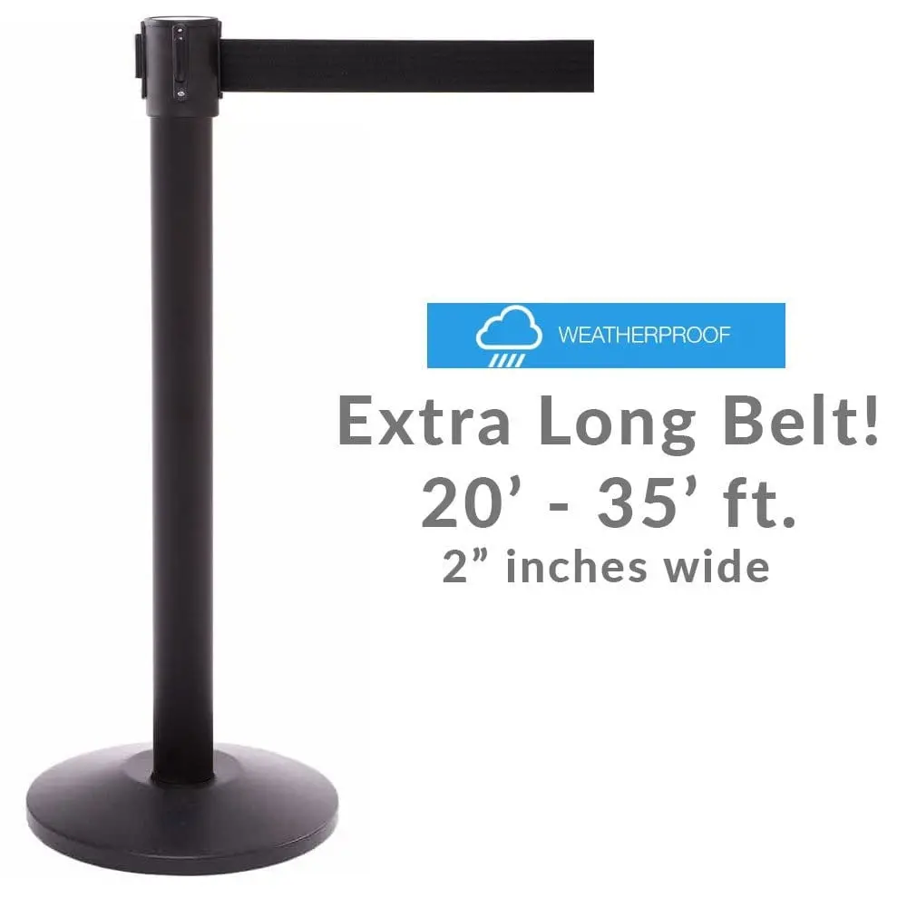 Safetypro 335 - Long 20'-35' Ft. Belt Barrier 2