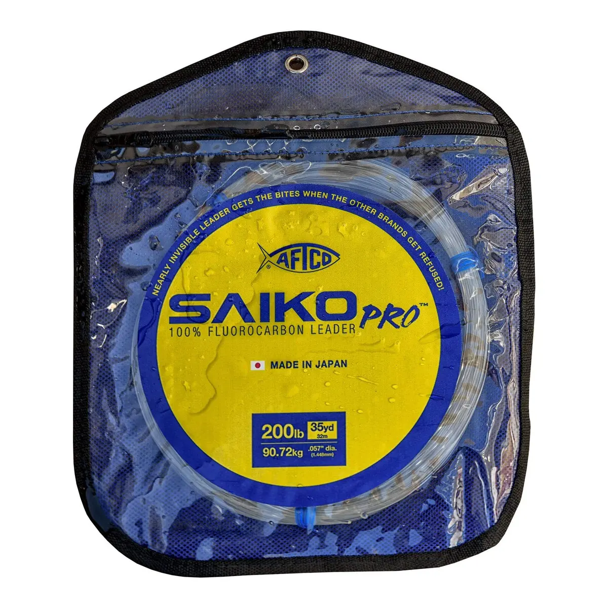 Saiko Pro 100% Fluorocarbon Leader 12