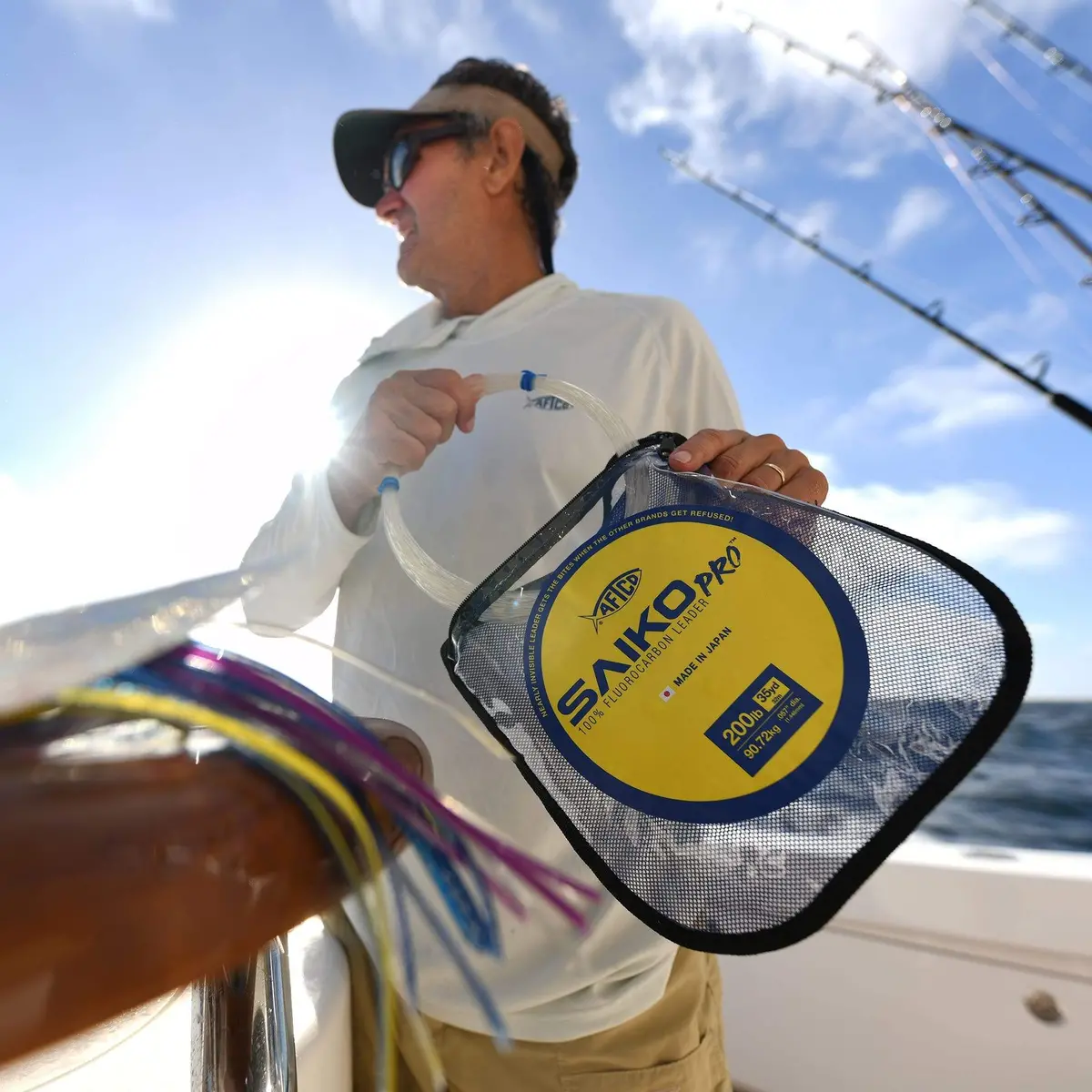 Saiko Pro 100% Fluorocarbon Leader 21