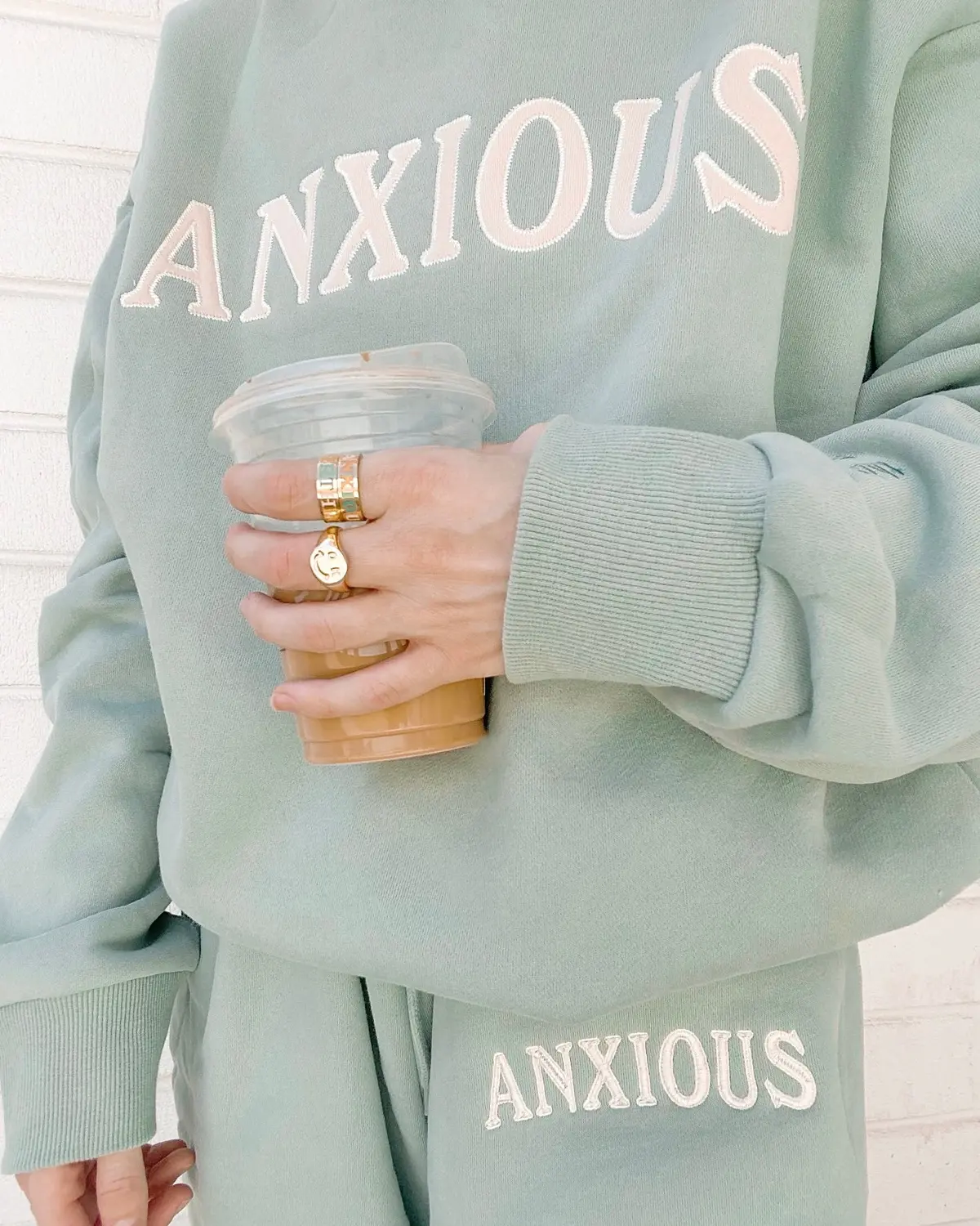Anxious (This Too Shall Pass) Crewneck 6
