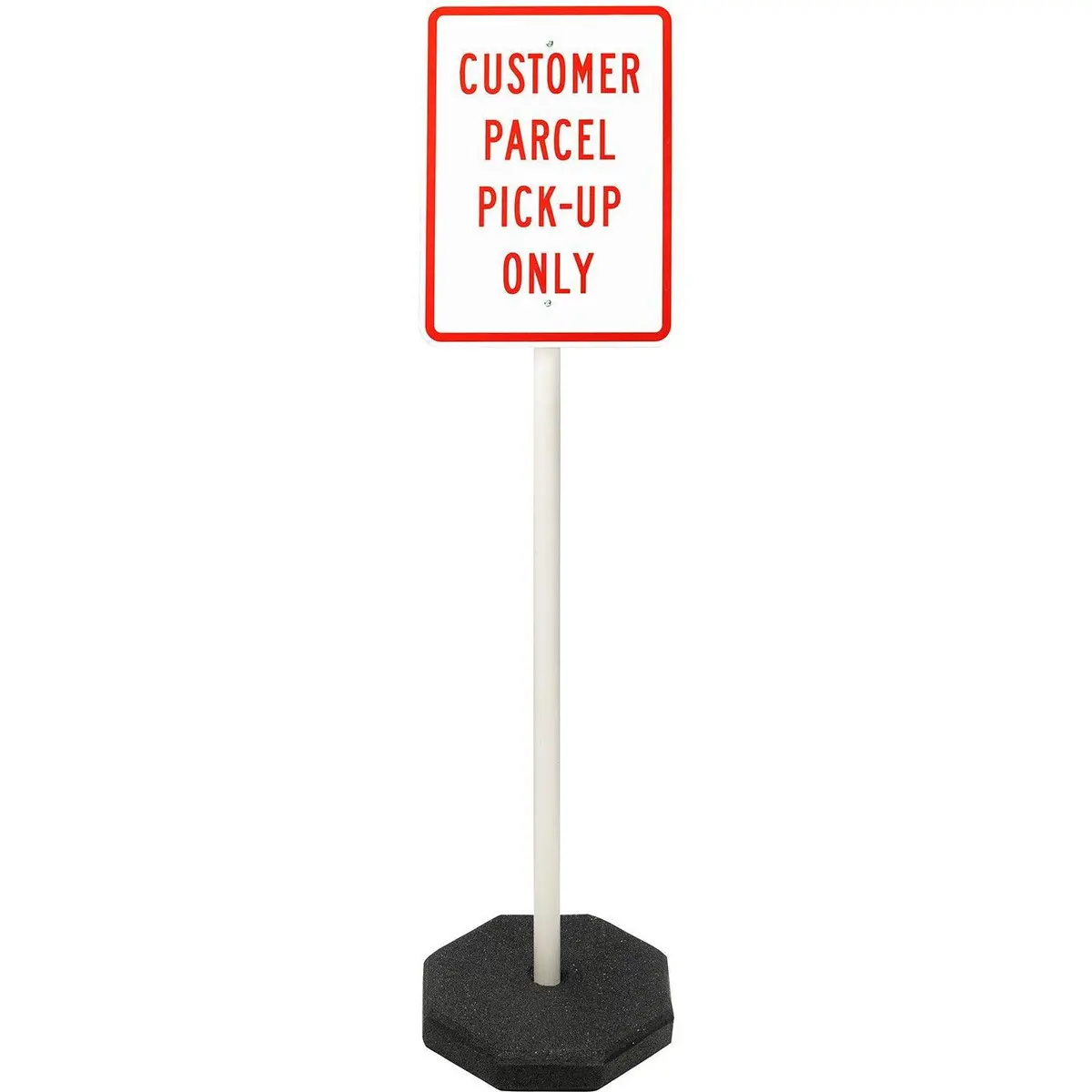 6Kgs & 8Kgs Portable Sign Stand Rubber Base 1