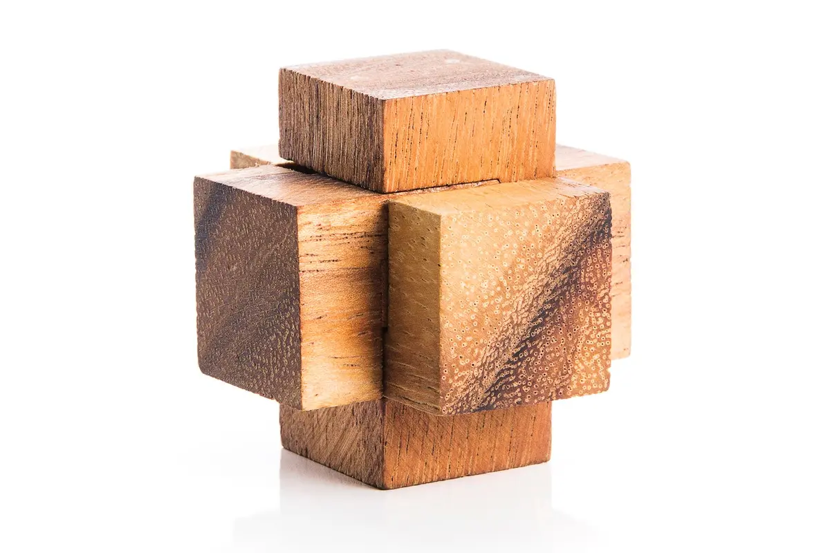 3 Piece Burr Puzzle 1