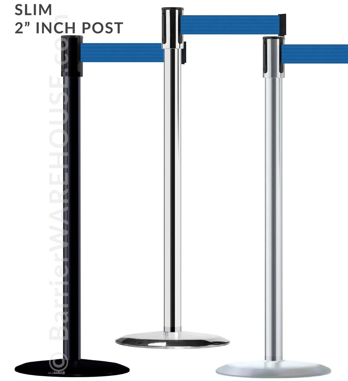 Slimline Tensabarrier 890B & 890U (7' - 13' Ft.) 1