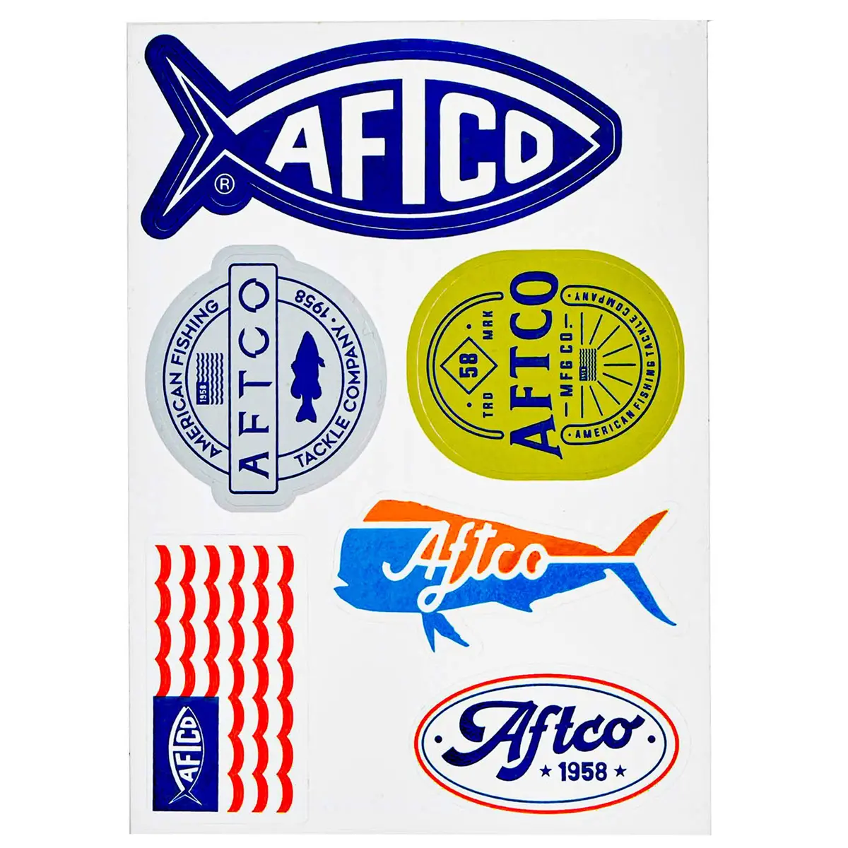 Aftco Promo Sticker Sheet 1