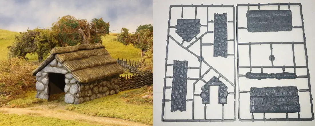 Stone/Thatched Outbuilding 1