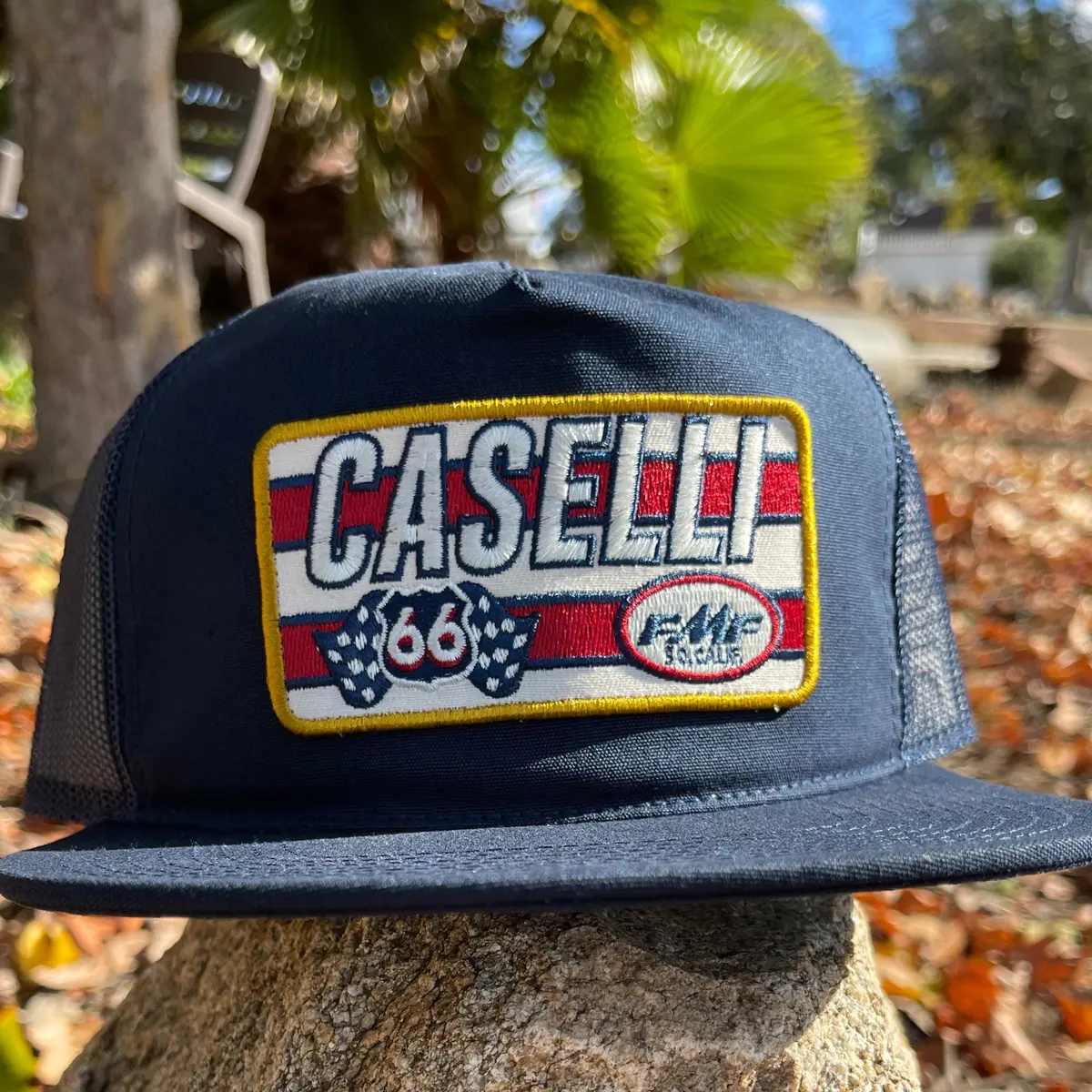 Stripes 66 Snapback Hat 1