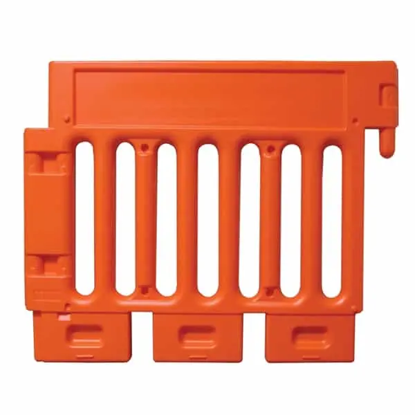 Strongwall Ada Orange Pedestrian Barricade No Sheeting - Top Only, Order Base Separately 1