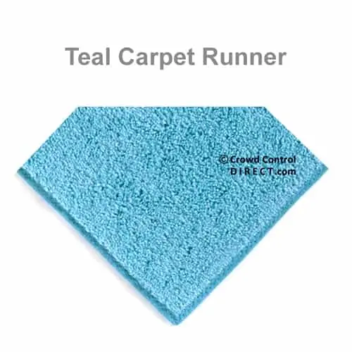 Teal Carpet Runner 1