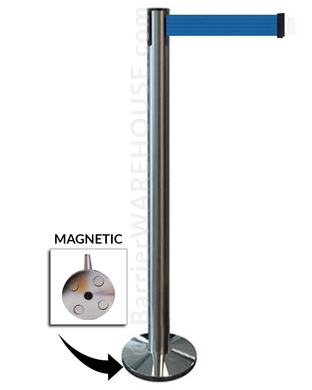 Tensabarrier 889Mag Belt Barrier With Magnetic Base 1