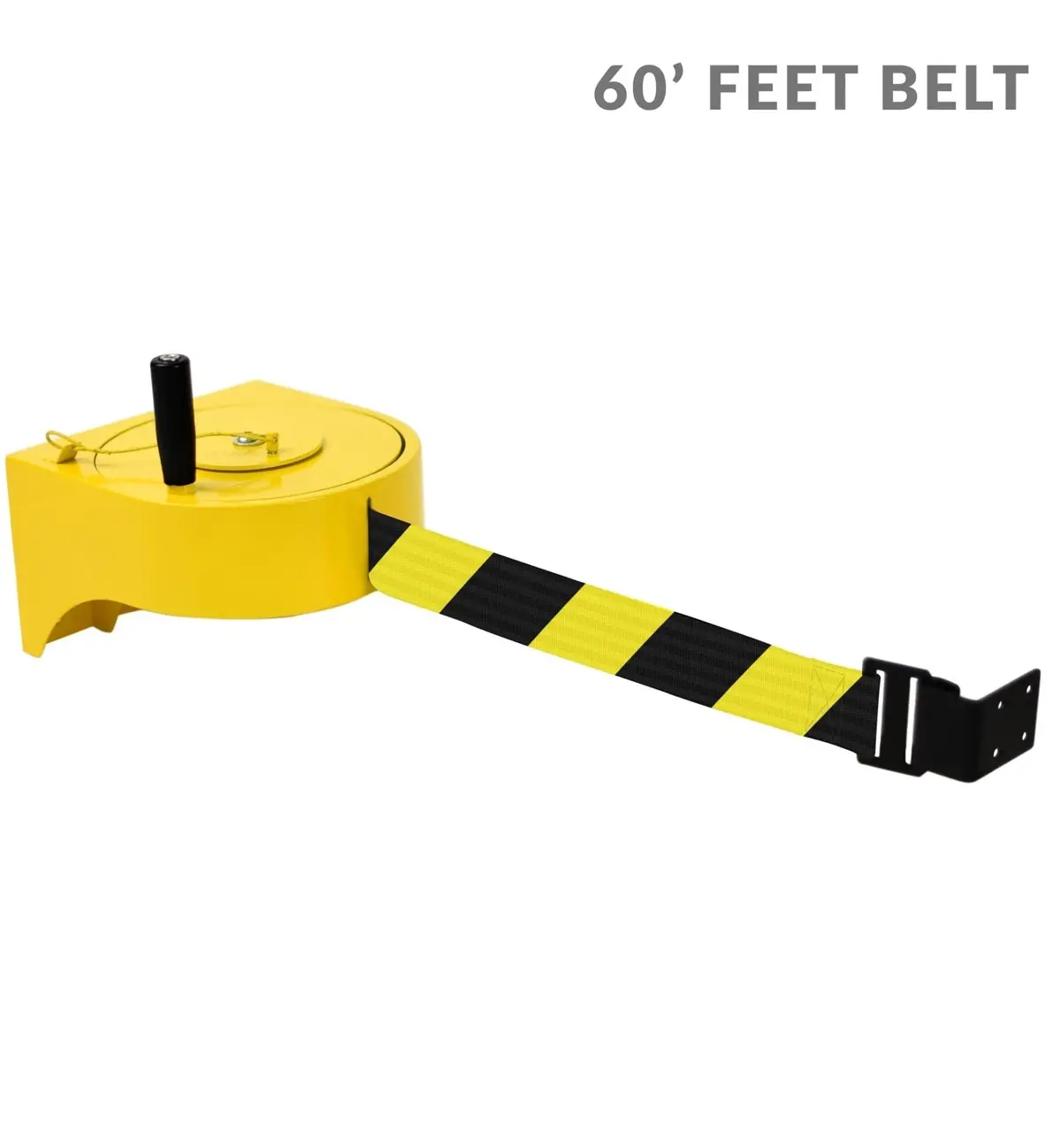 Tensabarrier 970Xl With 60? Ft. Nightview Reflective Yellow/Black Belt 1