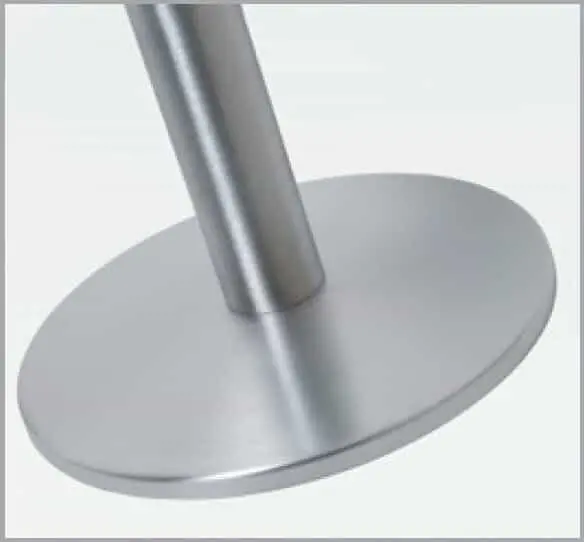 Tensabarrier Base Covers, Universal - Metal 1