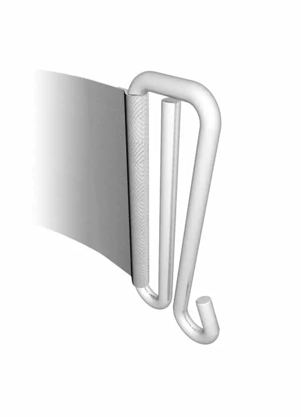 Tensabarrier Belt End - Wire 1