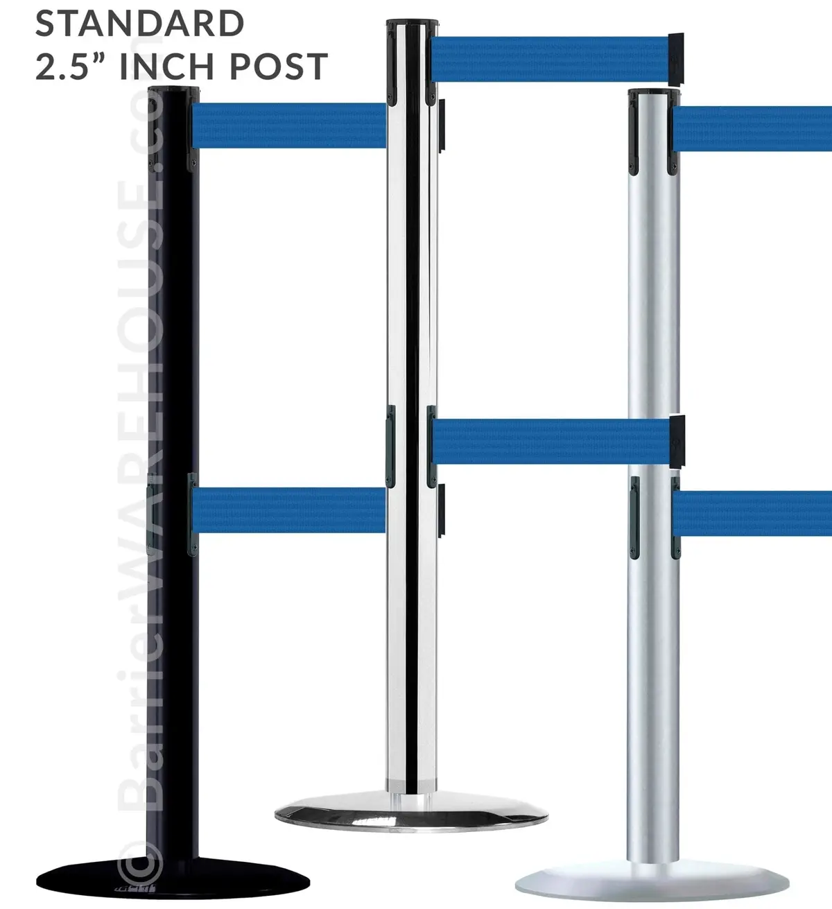 Tensabarrier Double Belt - Advance 889T2 (7' - 13' Ft) 1