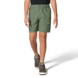 Youth Rugged Flex Heather Short -Laurel Wreath Heather 1