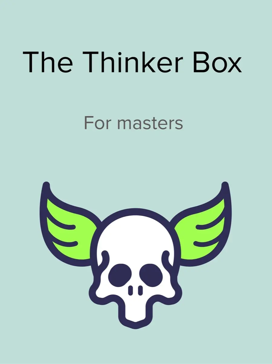 The Thinker Subscription Puzzle Box For Masters - Very Difficult Puzzles For Adults 1