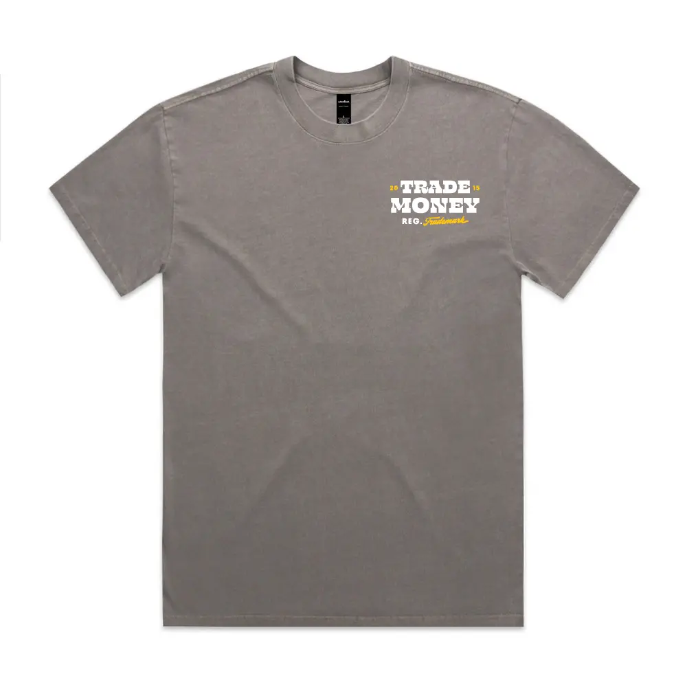 The Lockdown Heavy Tee, Faded Grey 2