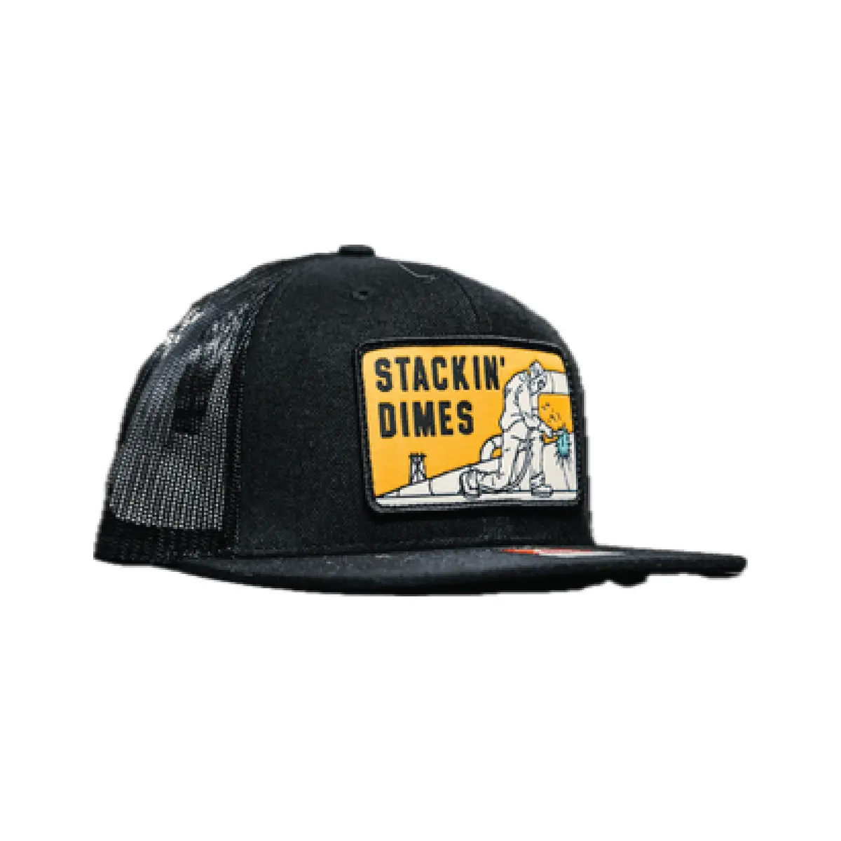 Stacking Dimes Meshback, Black 1