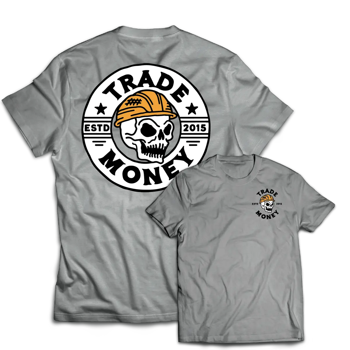 We Workin' Tee - Heathered Grey 1
