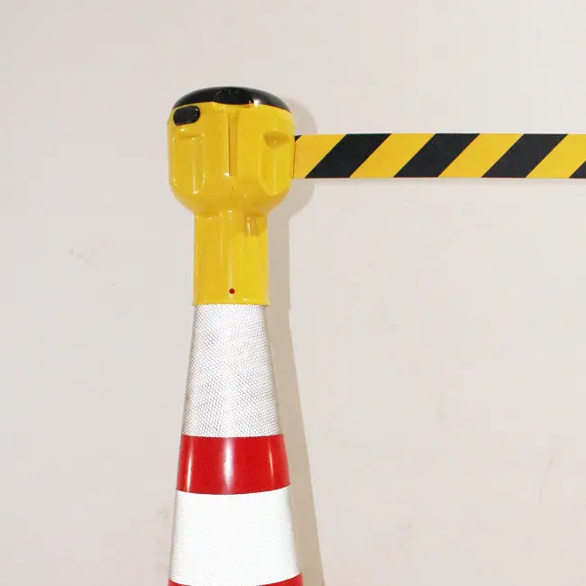 9 Meter Retractable Belt Traffic Cone Toppers 2