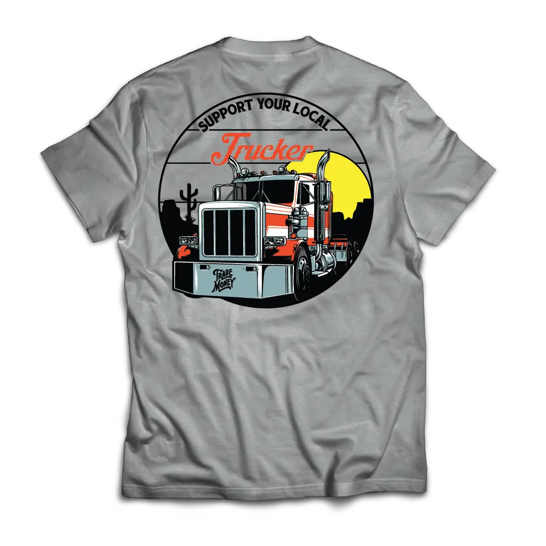 Support Your Local Trucker, Grey Frost 1