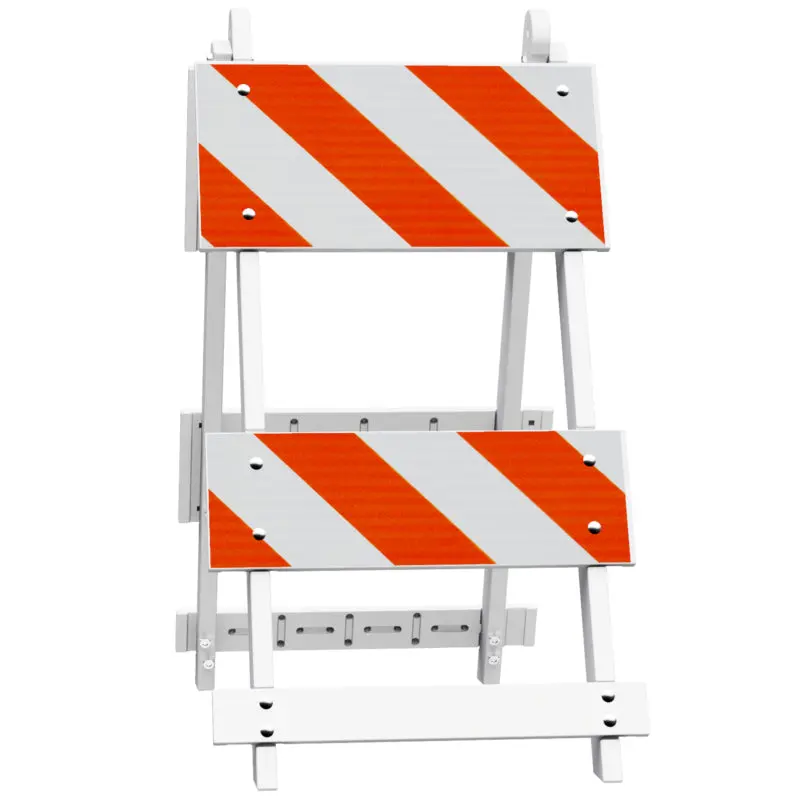 Type I, Ii & Iii Barricade-A Frame Board Plastic Road Barrier 1