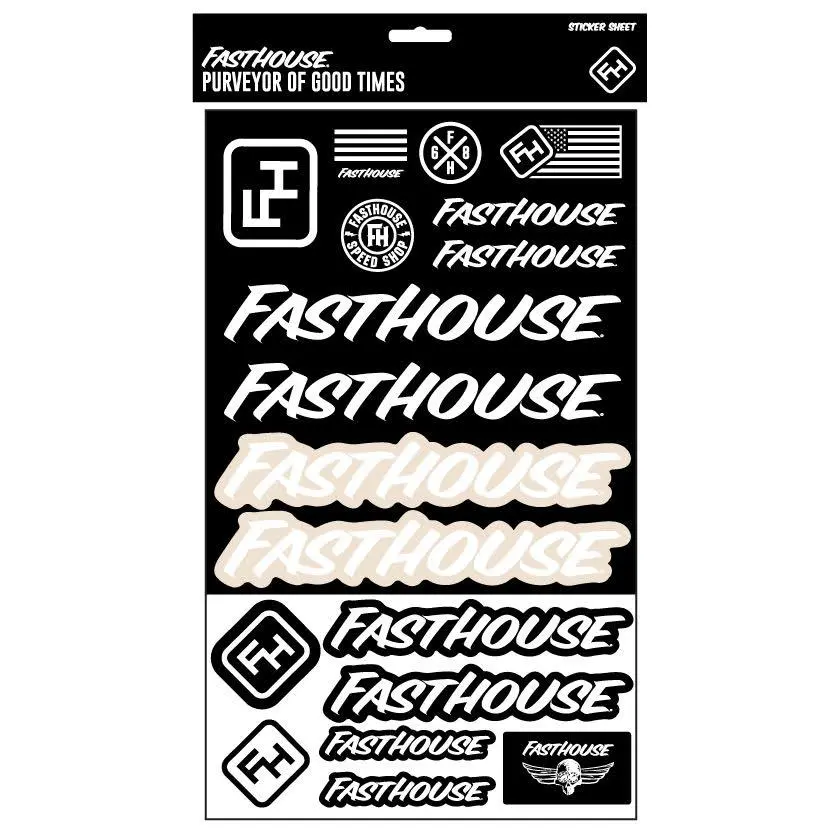 Fasthouse Sticker Sheet 1