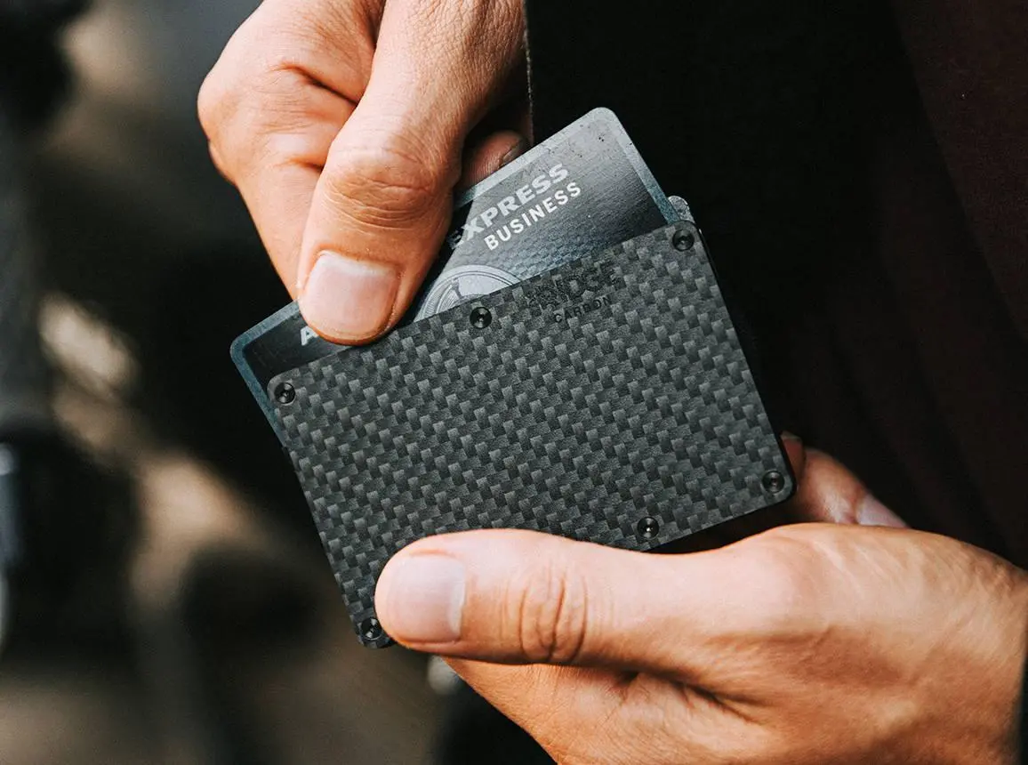 Carbon Fiber 3K Wallet - Money Clip 2