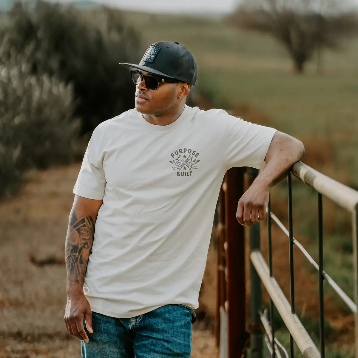 Nothing Prospers, Drop Short Sleeve Tee, Ecru 4