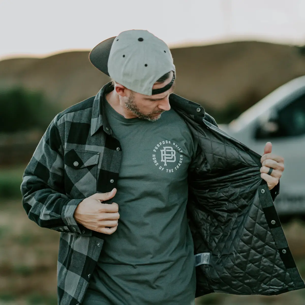 Freightline 2.0 Shirt Jac, Black & Grey 3