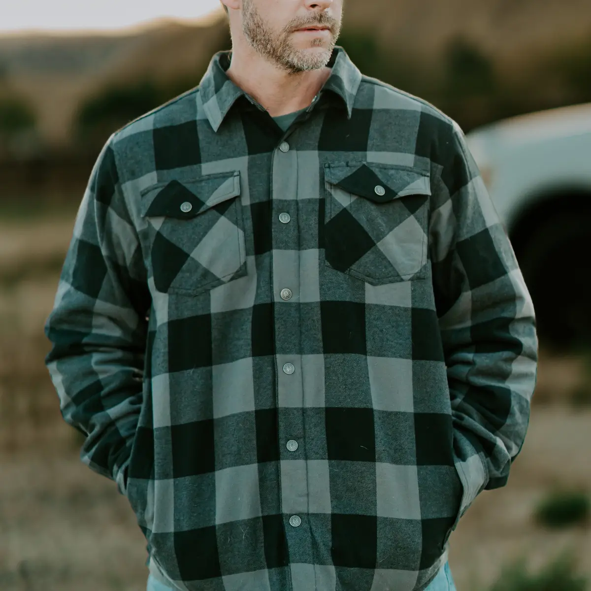 Freightline 2.0 Shirt Jac, Black & Grey 1
