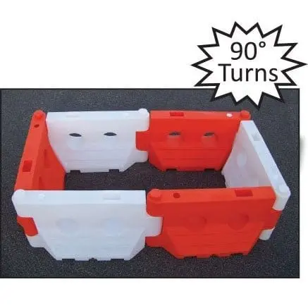 Water-Filled Lcd Barricade 36"H X 68"L (Mdpe) 2
