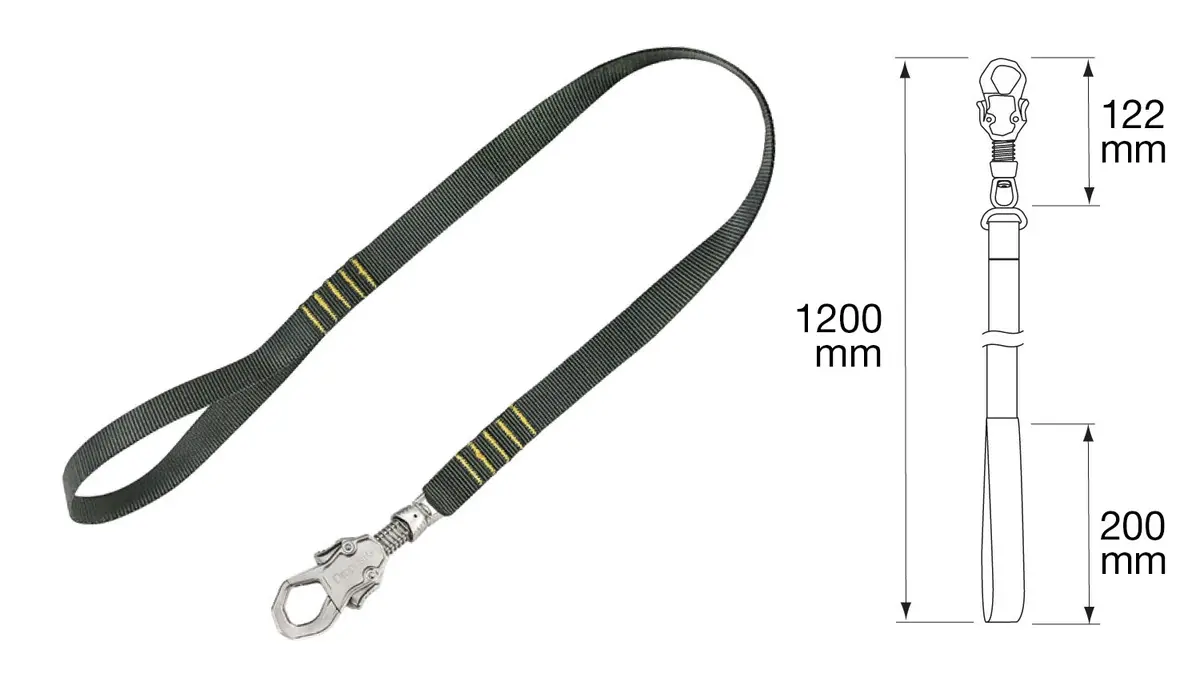 Webbing Tool Lanyard - Webbing Loop - 6.8 Kg / 15 Lbs 1