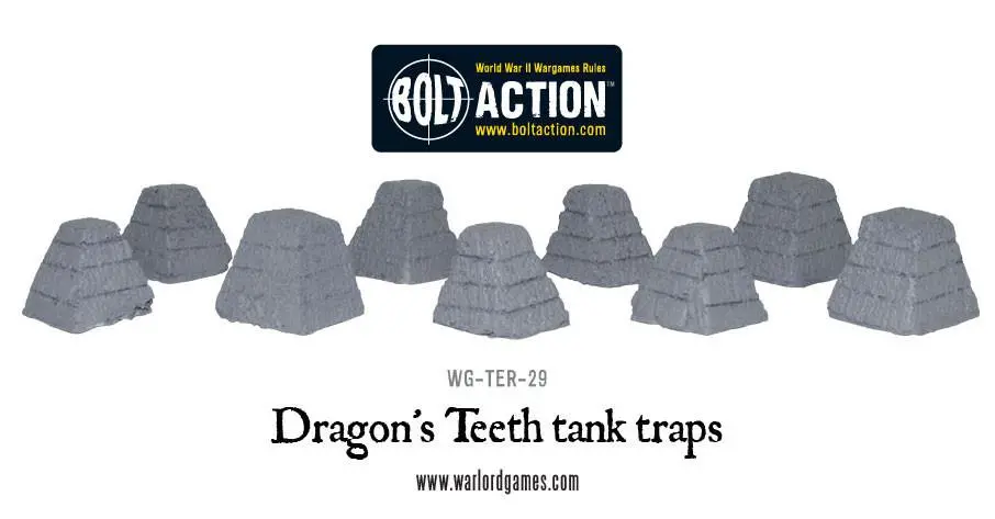 Dragon's Teeth Tank Traps 1