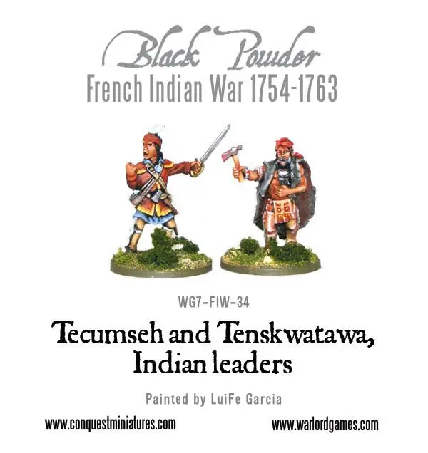 Tecumseh And Tenskwatawa, Indian Leaders 1